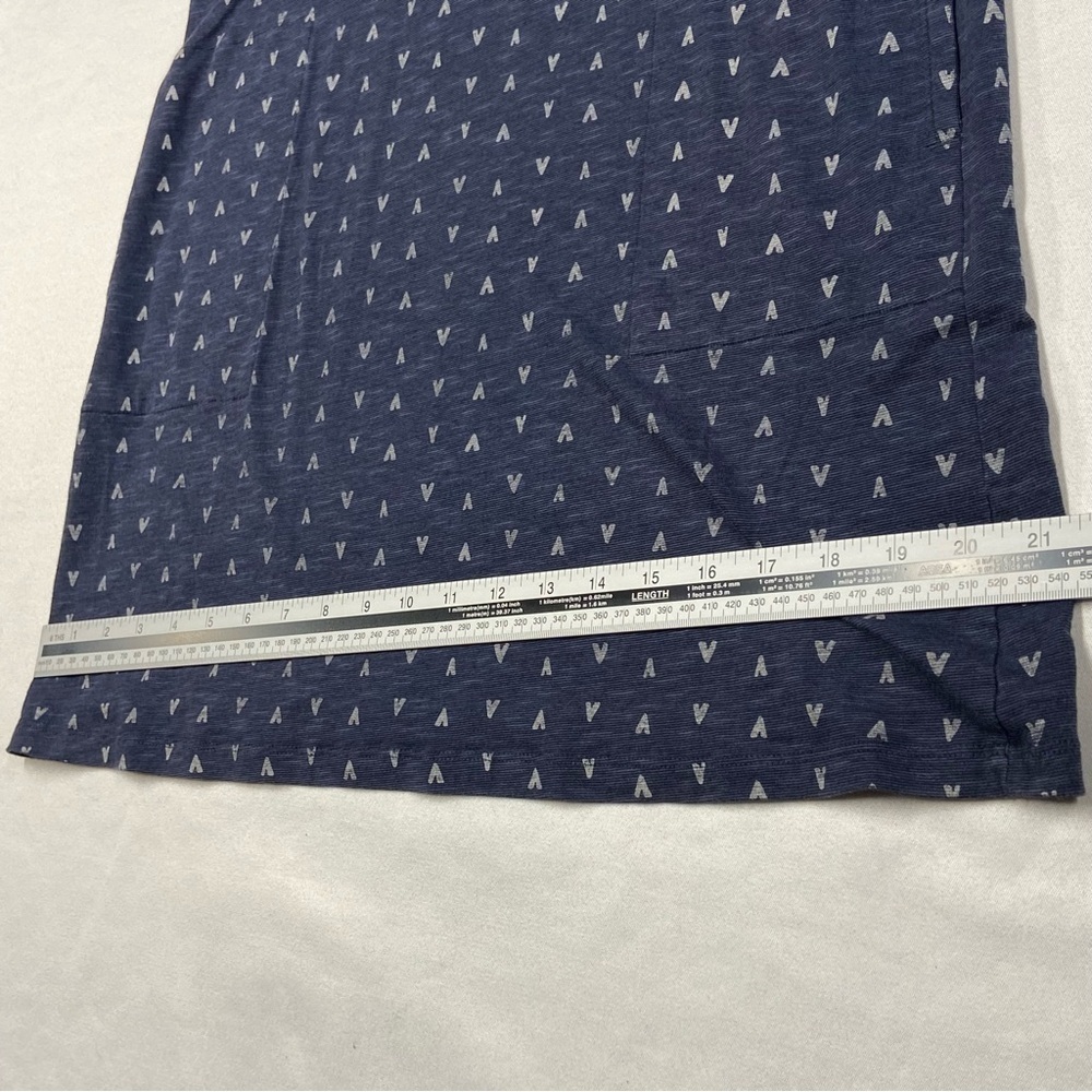 Toad & Co Windermere Long Sleeve Dress Geometric Tencel Cotton Blend Small - Picture 8 of 15